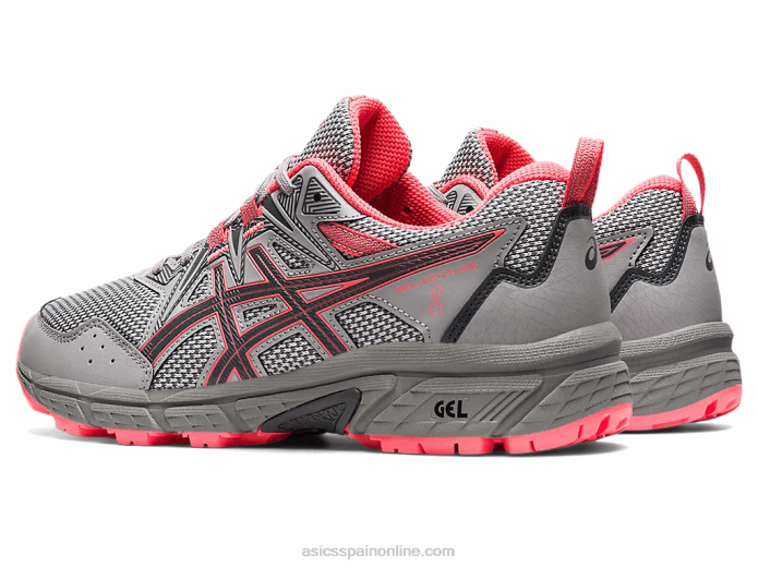 gel-ventura 8 Asics 4L683611 gris piedmont/coral ardiente