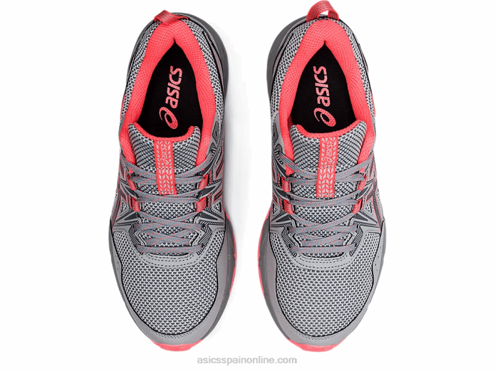 gel-ventura 8 Asics 4L683611 gris piedmont/coral ardiente