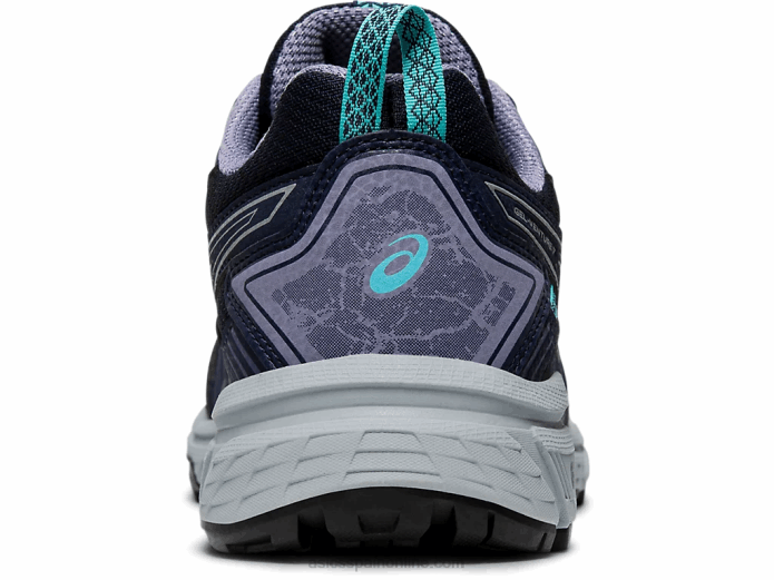 gel-venture 7 de ancho Asics 4L684201 negro/plata