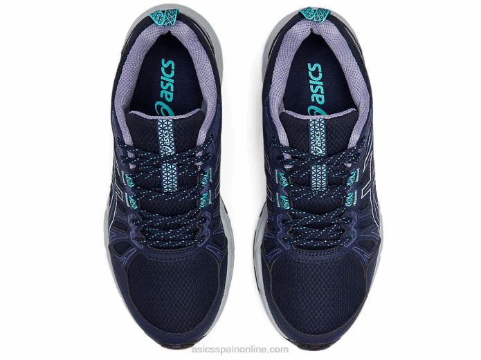gel-venture 7 de ancho Asics 4L684201 negro/plata