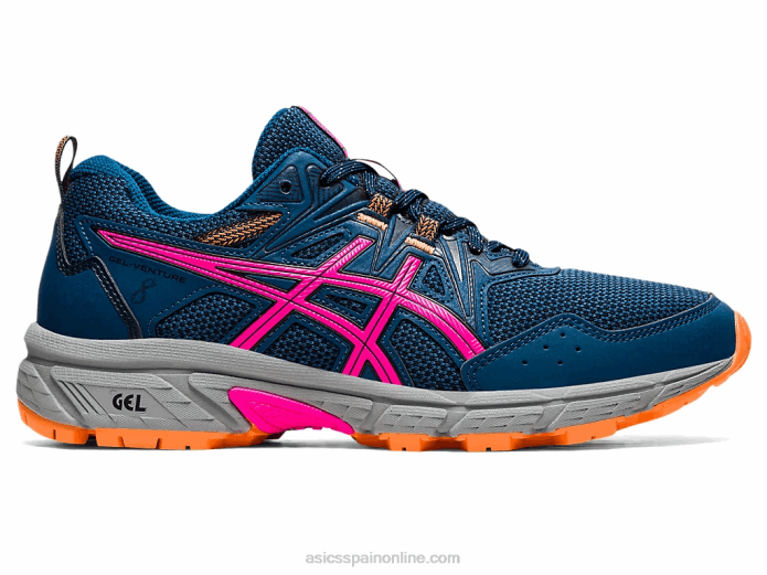 gel-venture 8 de ancho Asics 4L683919 mako azul/rosa glo