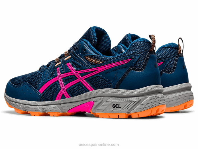 gel-venture 8 de ancho Asics 4L683919 mako azul/rosa glo