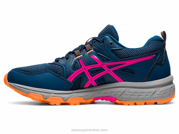 gel-venture 8 de ancho Asics 4L683919 mako azul/rosa glo