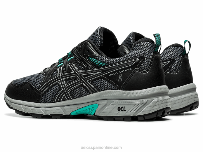 gel-venture 8 de ancho Asics 4L683946 negro/hoja de roca