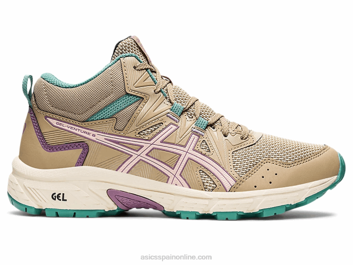 gel-venture 8 mt Asics 4L683587 crepé de madera/cuarzo rosa