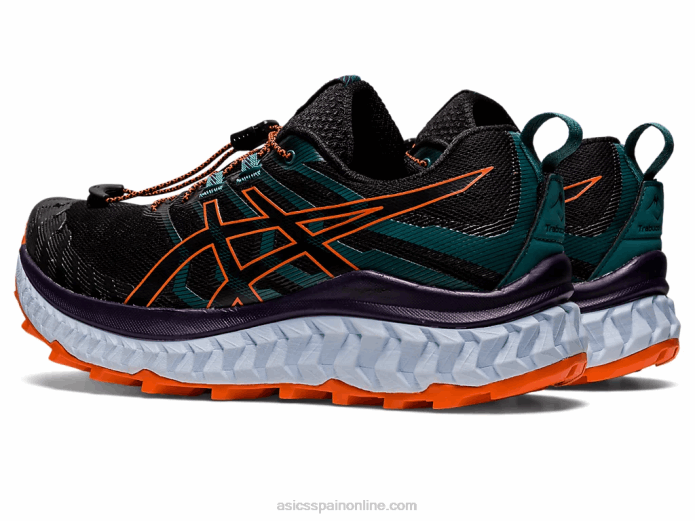 trabuco max Asics 4L682882 negro/naranja nova