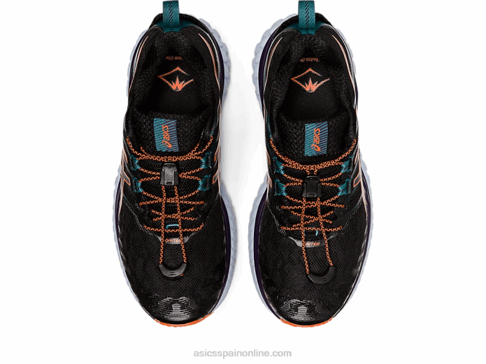 trabuco max Asics 4L682882 negro/naranja nova