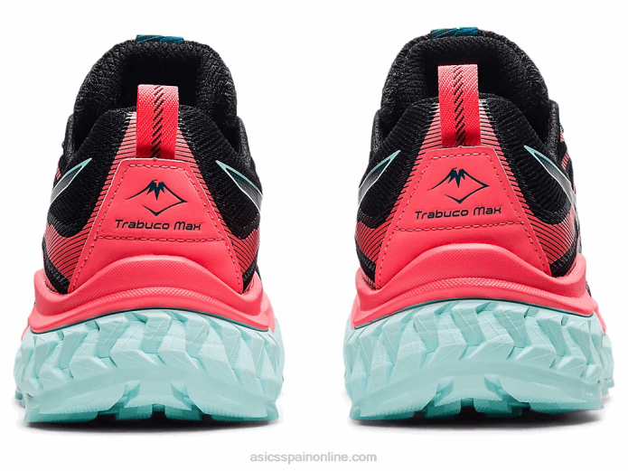 trabuco max Asics 4L683877 negro/coral ardiente