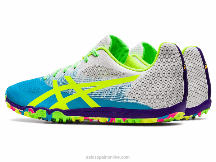 hiper xc 2 Asics 4L681665 aguamarina digital/amarillo de seguridad