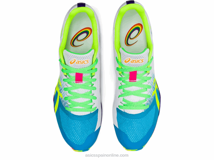 hiper xc 2 Asics 4L681665 aguamarina digital/amarillo de seguridad
