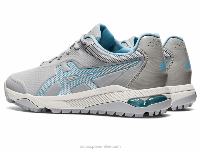 as del curso de gel Asics 4L682509 gris piedemonte/cielo ártico