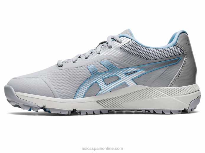 as del curso de gel Asics 4L682509 gris piedemonte/cielo ártico