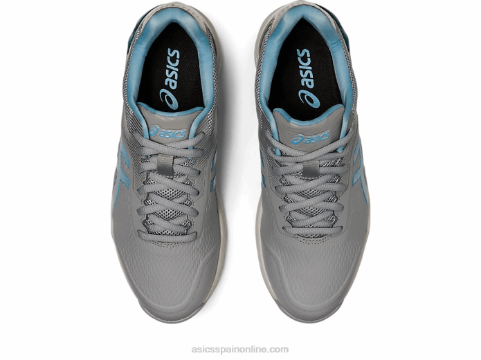 as del curso de gel Asics 4L682509 gris piedemonte/cielo ártico