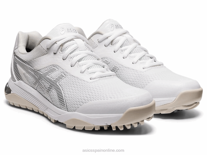 as del curso de gel Asics 4L683251 blanco/plata pura