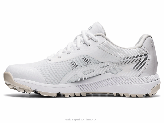 as del curso de gel Asics 4L683251 blanco/plata pura