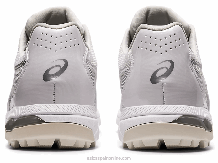 as del curso de gel Asics 4L683251 blanco/plata pura