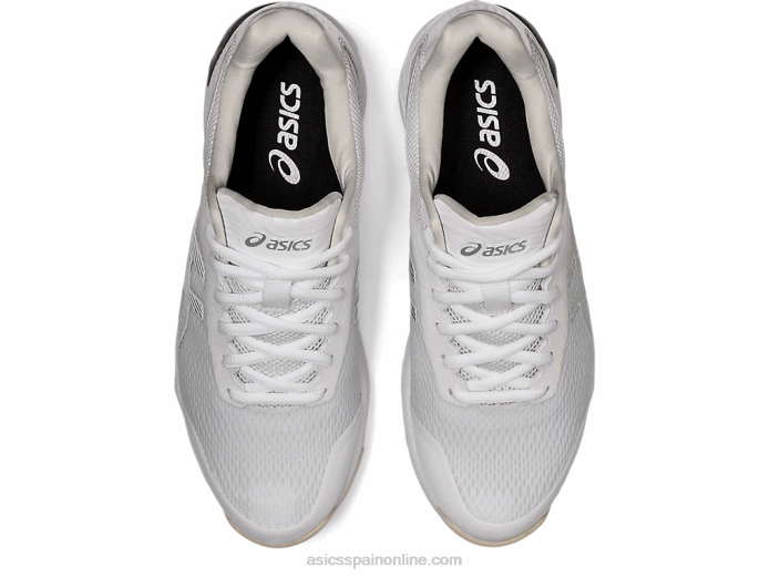 as del curso de gel Asics 4L683251 blanco/plata pura