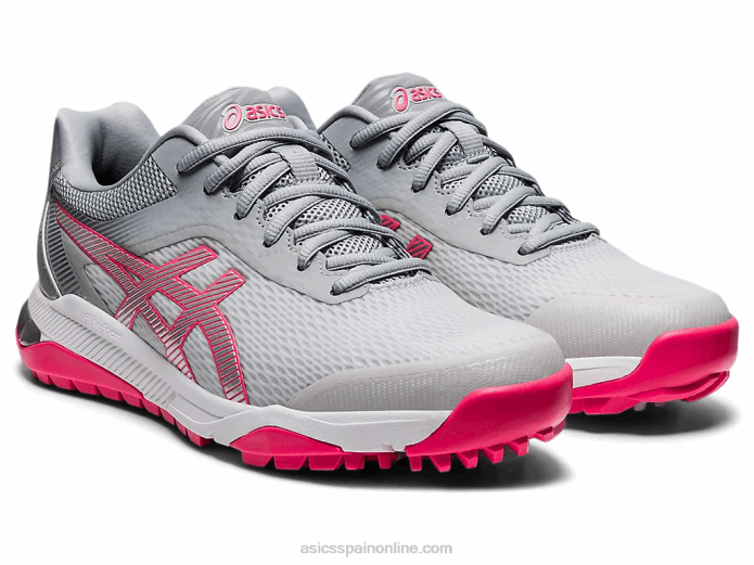 as del curso de gel Asics 4L684034 camafeo gris glaciar/rosa