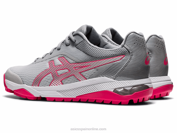 as del curso de gel Asics 4L684034 camafeo gris glaciar/rosa