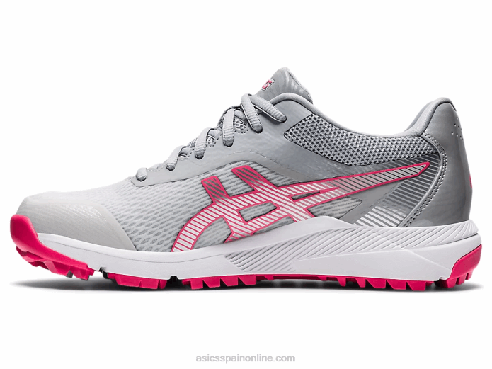 as del curso de gel Asics 4L684034 camafeo gris glaciar/rosa