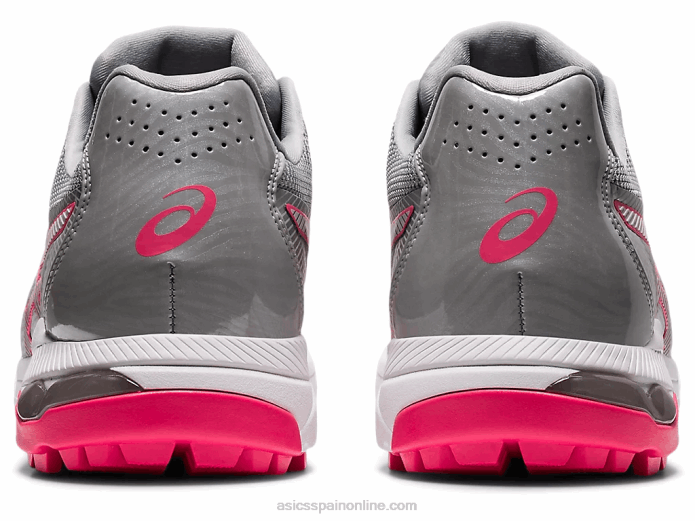 as del curso de gel Asics 4L684034 camafeo gris glaciar/rosa