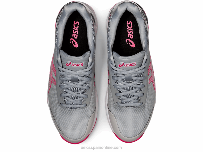as del curso de gel Asics 4L684034 camafeo gris glaciar/rosa