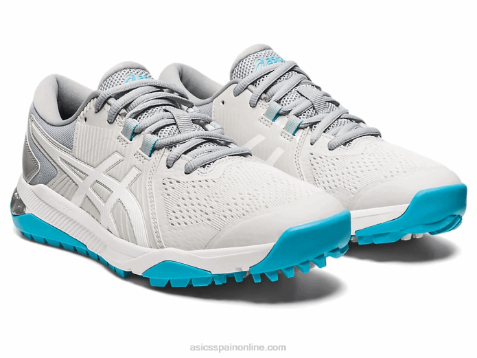 deslizamiento de curso de gel Asics 4L682305 gris glaciar/acuario