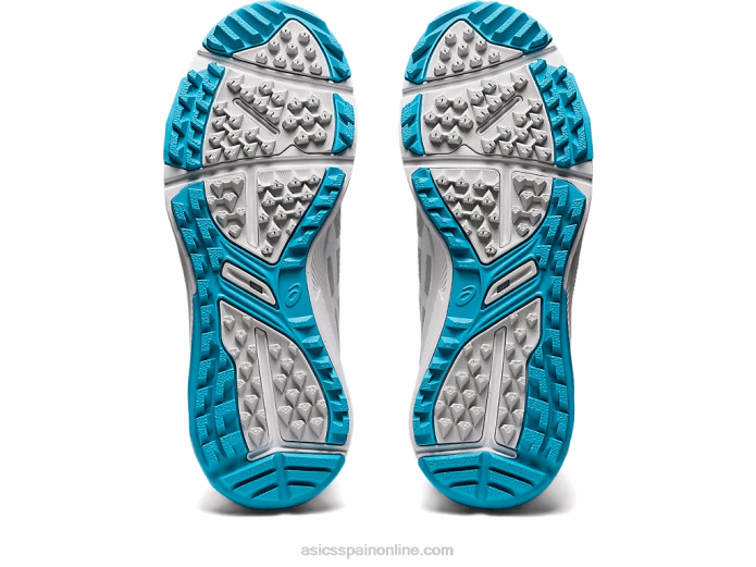 deslizamiento de curso de gel Asics 4L682305 gris glaciar/acuario