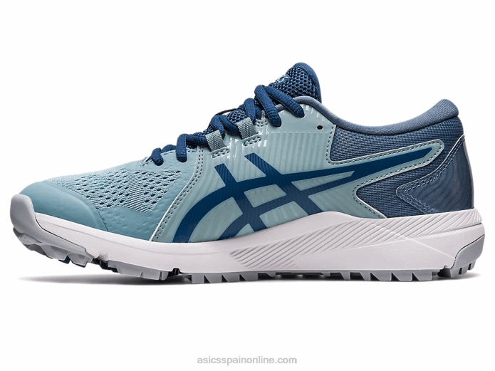 deslizamiento de curso de gel Asics 4L682317 acero ligero/gran tiburón