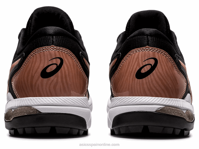 deslizamiento de curso de gel Asics 4L684056 negro/oro rosa