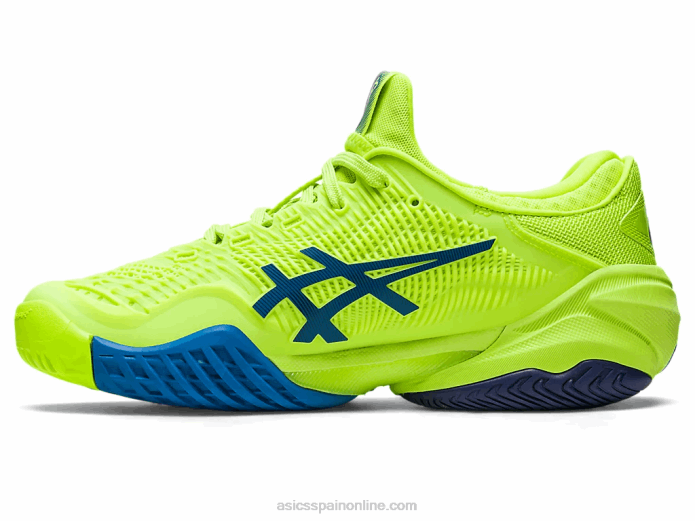 corte ff 3 Asics 4L682177 verde peligro/azul renacido