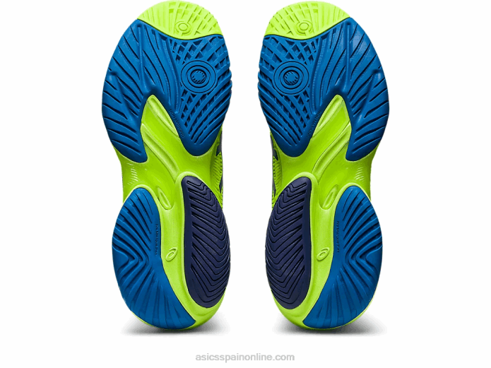 corte ff 3 Asics 4L682177 verde peligro/azul renacido