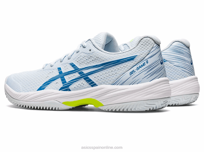 gel-juego 9 arcilla/oc Asics 4L682560 cielo/azul renacido