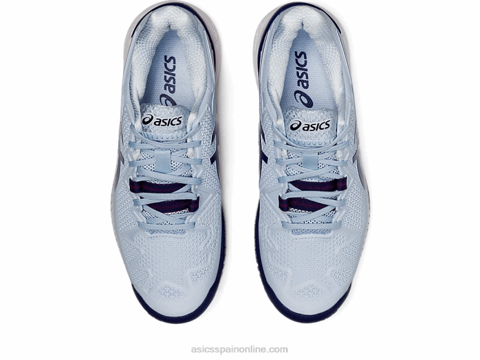 gel-resolución 8 de ancho Asics 4L683107 cielo suave/azul marino
