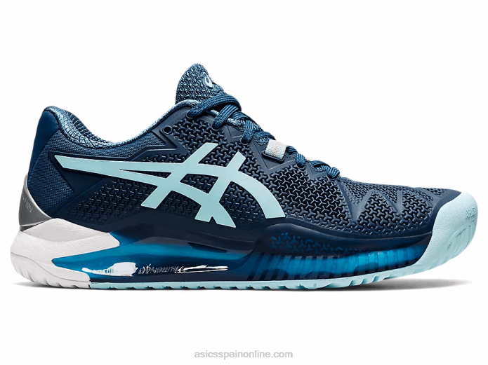 gel-resolución 8 de ancho Asics 4L683521 índigo claro/azul claro