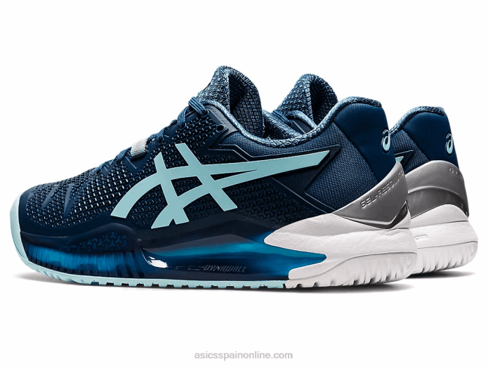 gel-resolución 8 de ancho Asics 4L683521 índigo claro/azul claro