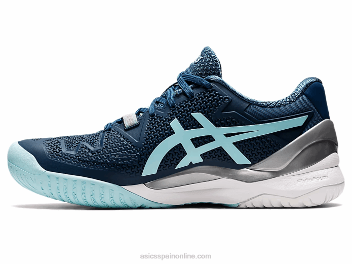 gel-resolución 8 de ancho Asics 4L683521 índigo claro/azul claro