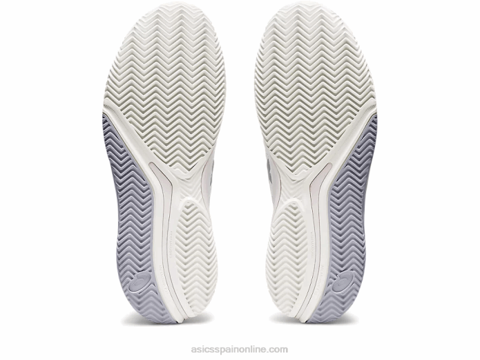 gel-resolución 9 arcilla Asics 4L682459 blanco/plata pura