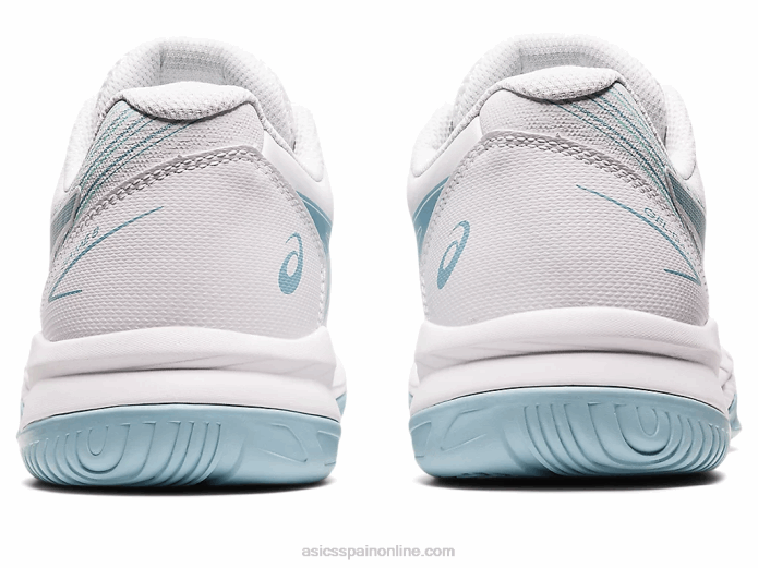 juego de gel 8 Asics 4L683192 blanco/azul humo