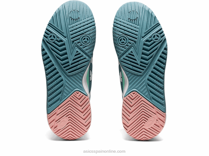 resolución de gel 8 Asics 4L682957 humo azul/blanco