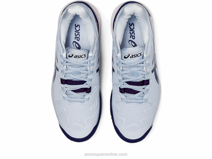resolución de gel 8 Asics 4L683122 cielo suave/azul marino