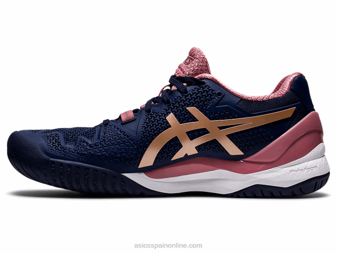 resolución de gel 8 Asics 4L683894 chaquetón/oro rosa
