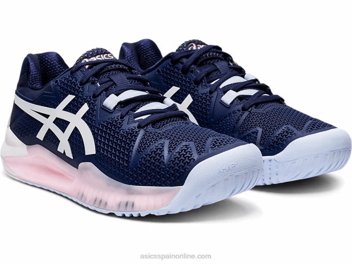 resolución de gel 8 Asics 4L684185 chaquetón/blanco