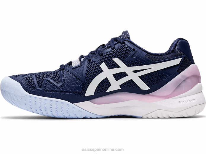 resolución de gel 8 Asics 4L684185 chaquetón/blanco