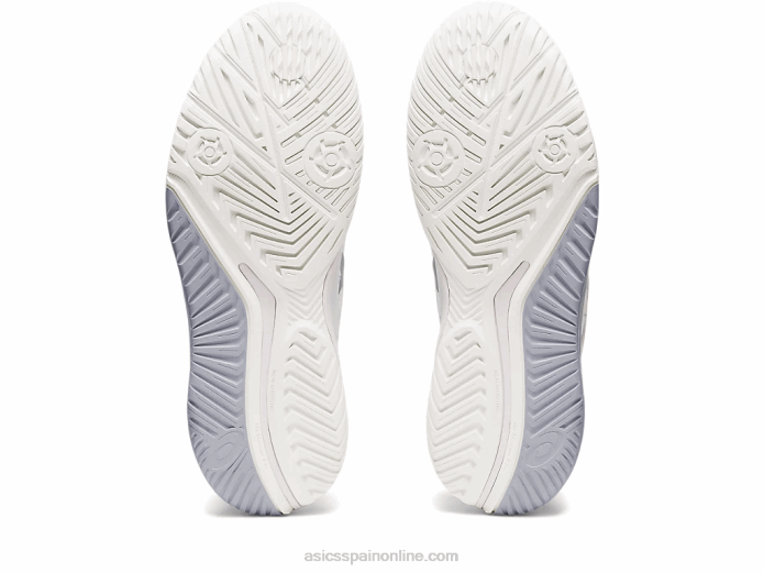 resolución de gel 9 Asics 4L682390 blanco/plata pura