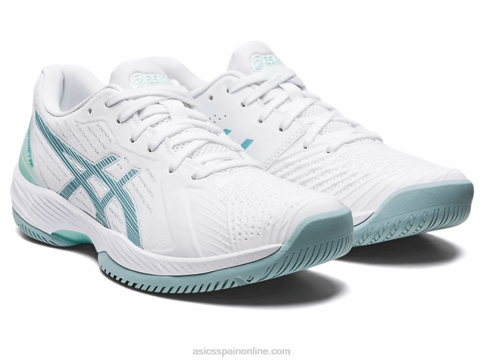 solución rápida ff Asics 4L683022 blanco/azul humo