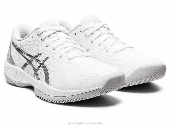 solución rápida ff Asics 4L683432 blanco/plata pura