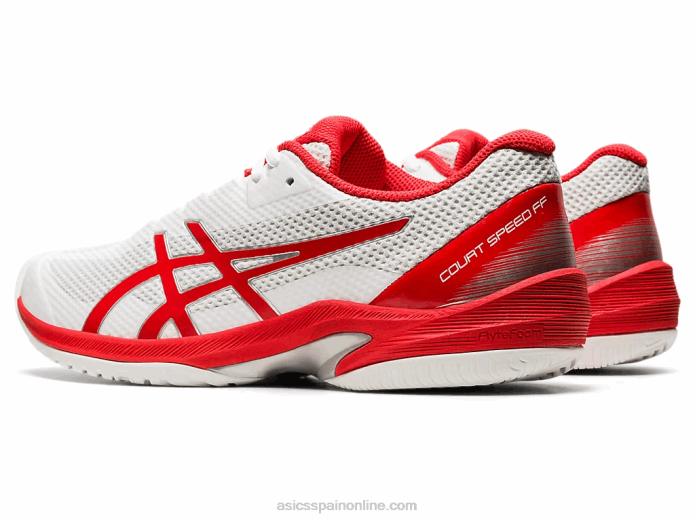 velocidad de corte ff Asics 4L684102 blanco/rojo fuego