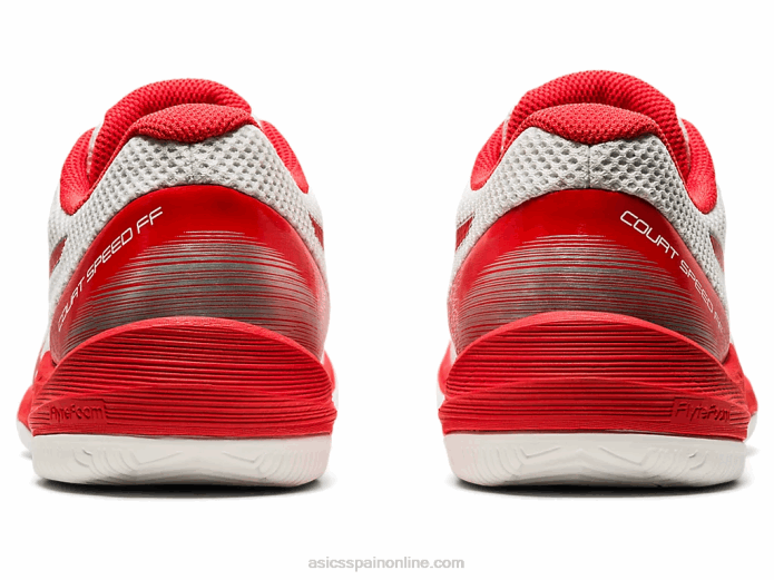 velocidad de corte ff Asics 4L684102 blanco/rojo fuego