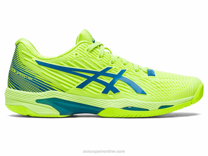 velocidad de solución ff 2 Asics 4L682174 verde peligro/azul renacido